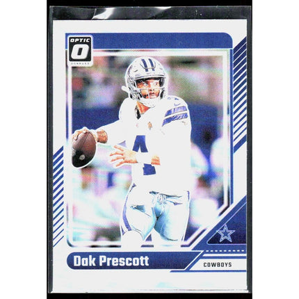Dak Prescott 2024 Donruss Optic #50 Dallas Cowboys