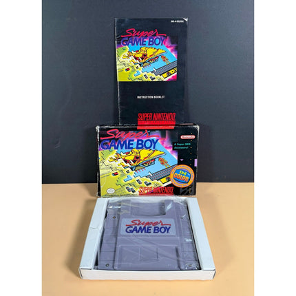 Nintendo Super Game Boy Super Nintendo SNES Adapter Original Box OB
