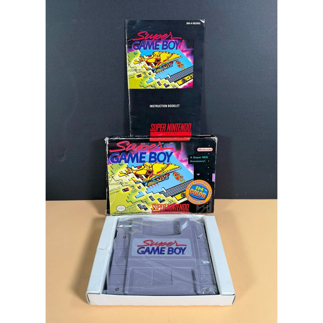 Nintendo Super Game Boy Super Nintendo SNES Adapter Original Box OB