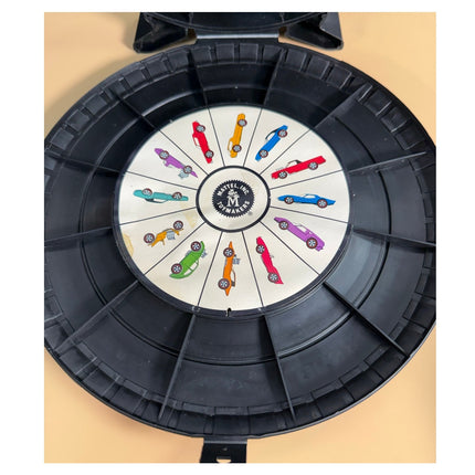 Hot Wheels Mattel Rally Case Tire Style 10" Toy Car Storage Carrying Organizer