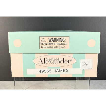 Madame Alexander “James” Doll #49555 – New In Box NIB