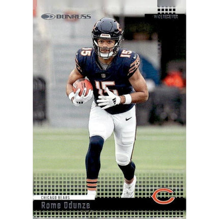 Rome Odunze 2024 Donruss Retro 2004 #26 Chicago Bears