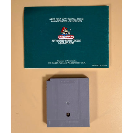 F1 Race Formula One Nintendo Game Boy GB Game Cartridge