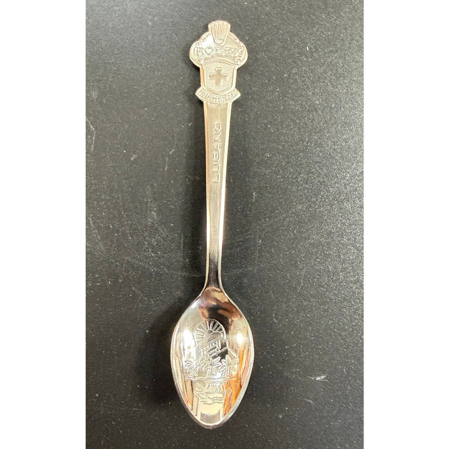 Rolex Bucherer of Switzerland Lugano Spoon 4½" w/ Box Collectible