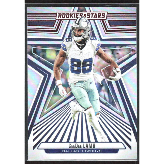 CeeDee Lamb 2024 Panini Rookies & Stars Longevity #28 Dallas Cowboys