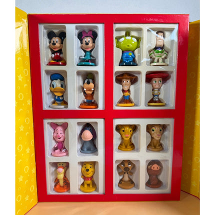 Kellogg's Disney Mini Bobble Heads Collection 16 Figure Set NIB