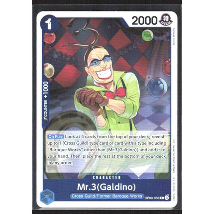 Mr.3(Galdino) Emperors in the New World #OP09-056 Rare