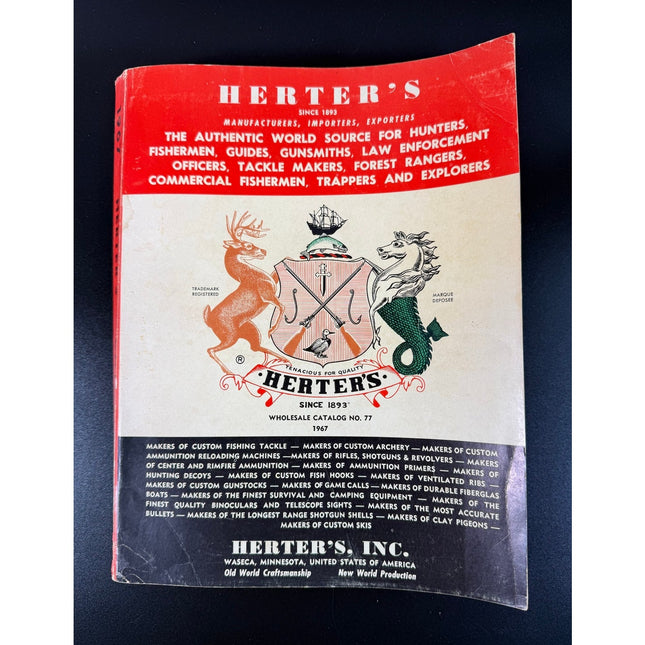 1967 Herter’s Wholesale Catalog #77 – Vintage Collectible Catalog