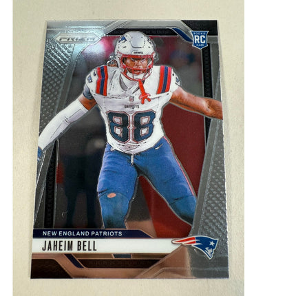 2024 Panini Prizm Jaheim Bell RC #337 Rookie Card Patriots TE NFL