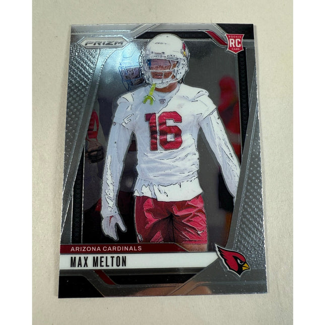 2024 Panini Prizm Max Melton RC #376 Rookie Card Arizona Cardinals