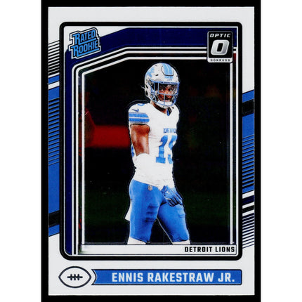 Ennis Rakestraw Jr. 2024 Donruss Optic #232 RC,Rookie Detroit Lions