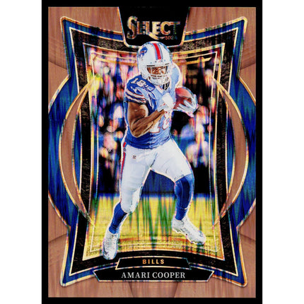 Amari Cooper 2024 Panini Select Copper Prizm Shock #5 SN Buffalo Bills