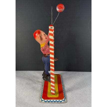 Vintage Howdy Doody Tin Acrobat Wind-Up Toy 13.5" Classic Working Collectible