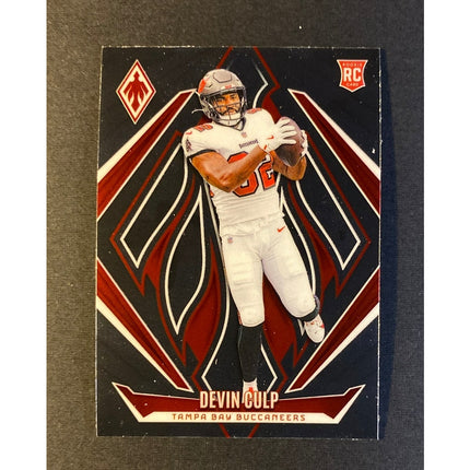 2024 Panini Phoenix Devon Culp RC #176 Red Parallel Buccaneers