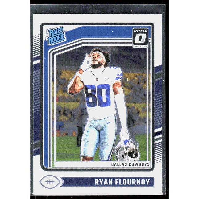 Ryan Flournoy 2024 Donruss Optic #288 RC Dallas Cowboys