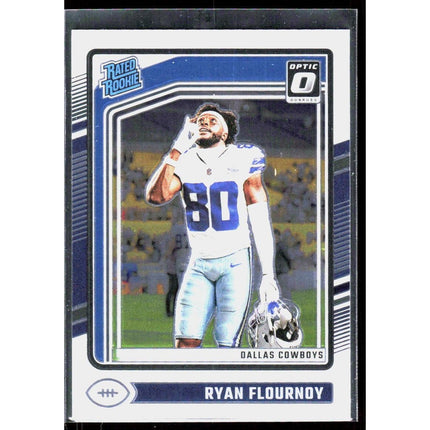 Ryan Flournoy 2024 Donruss Optic #288 RC Dallas Cowboys