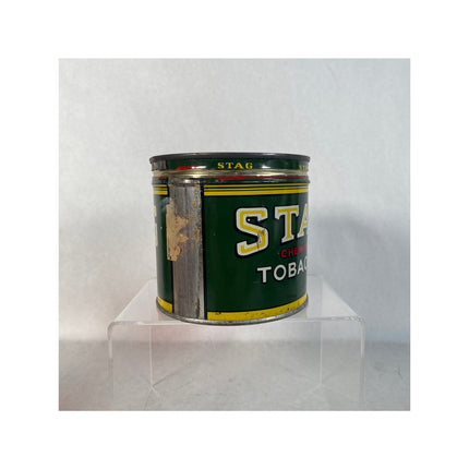 Vintage STAG Chewing Tobacco Can Tin – Imperial Tobacco Co. – Rare Collectible