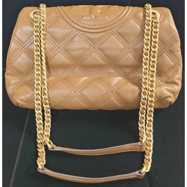 Authentic Tory Burch Moose 909 Fleming Large Convertible Bag $525 MSRP