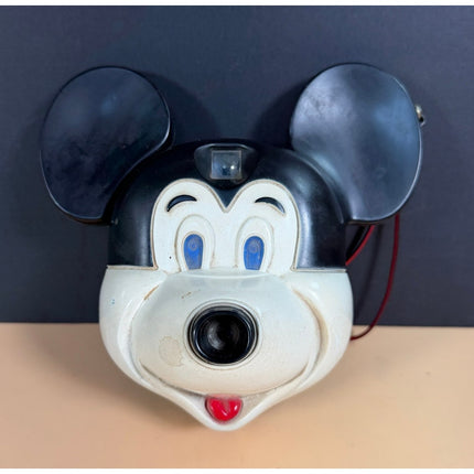 Vintage Mickey Mouse Camera 7" Disney Character Collectible Untested