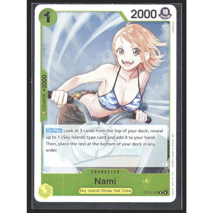 Nami (OP15-108) Adventure on Kami's Island #OP15-108 Rare