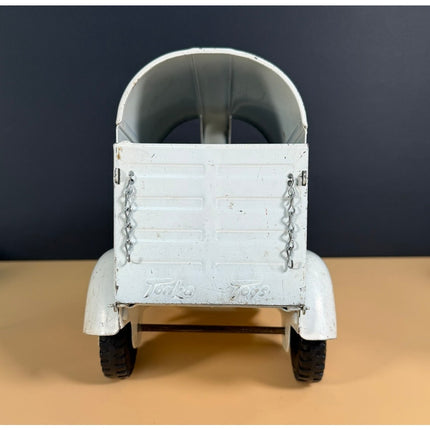 Vintage Tonka Farms White Horse Trailer Toy