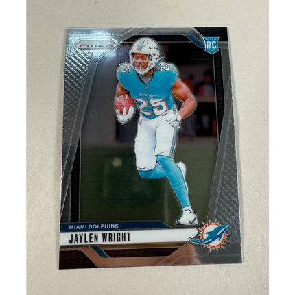 2024 Panini Prizm Jaylen Wright RC #348 Rookie Card Miami Dolphins