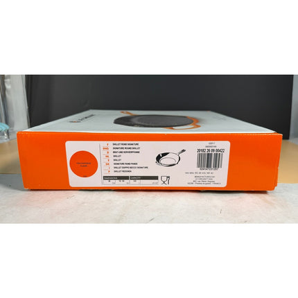 Le Creuset Signature 26cm 10 1/4" Round Skillet Volcanic Cast Iron NIB