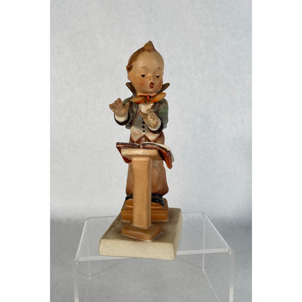 Hummel Goebel "Band Leader" #129 TMK1 – Incised Crown Germany Figurine