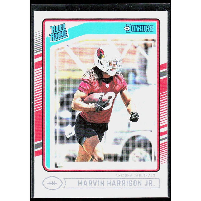 Marvin Harrison Jr. 2024 Donruss #393 RC Arizona Cardinals