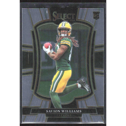 Savion Williams 2025 Panini Select #167 RC Green Bay Packers