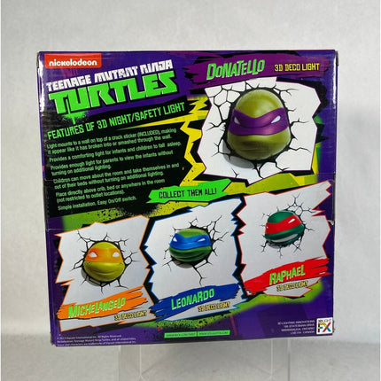 Nickelodeon TMNT Teenage Mutant Ninja Turtles Donatello 3D Deco Night Light NISB