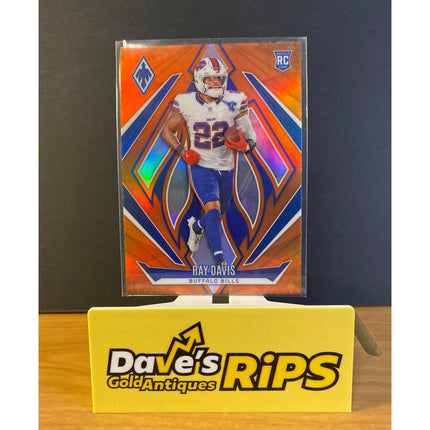 Ray Davis 2024 Panini Phoenix #233 Bronze Rookie RC Card Insert Buffalo Bills