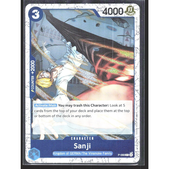 Sanji (Pirates Party Vol. 7) One Piece Promotion Cards #P-068 Promo