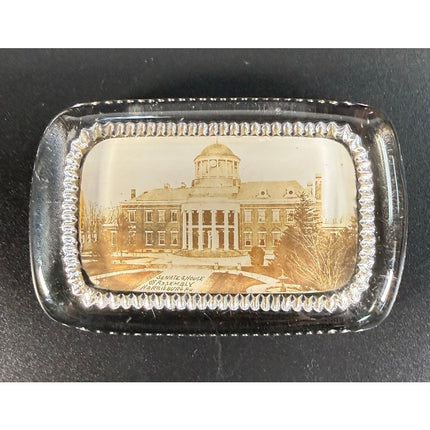 Harrisburg PA Senate & House Capitol Building Paperweight – Pre-Fire