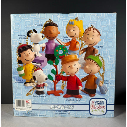 Peanuts A Charlie Brown Christmas Mini Figure Clip-On Keychain Collection NISB