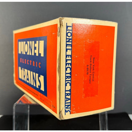 Lionel New York Central Track-Ballast Tamper 6-8578 – With Paperwork & OB