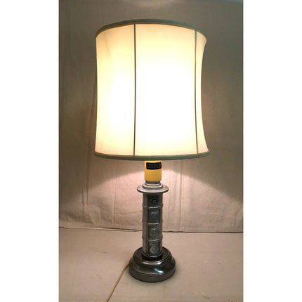 Vintage 1950s 60s RCA Employee Gift Custom Table Lamp Bob Reed Original Parts