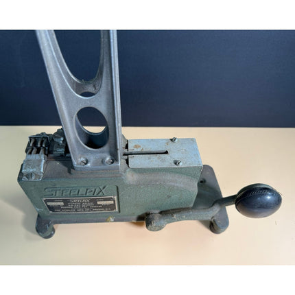 Steelpix Flower Pick Stemming Machine Model 35D Working Cast Iron Vintage