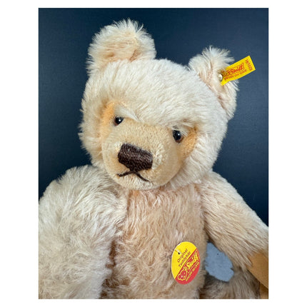 Steiff Original Teddy Bear 0201/41 12" Mohair Plush Moveable Arms & Legs Vintage