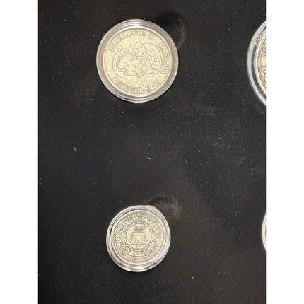 2018 Royal Canadian Mint Silver 4-Coin Set Colonial Currency Atlantic Provinces