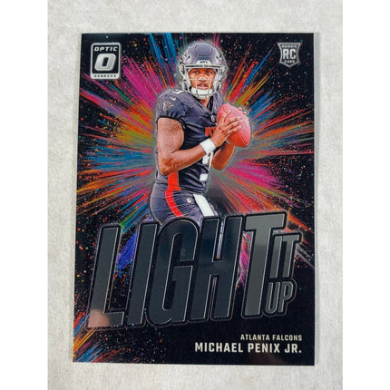 2024 Panini Donruss Optic Michael Penix Jr RC #3 Light It Up Rookie Insert