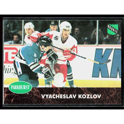 Vyacheslav Kozlov 1991-92 Parkhurst #266 RC Detroit Red Wings