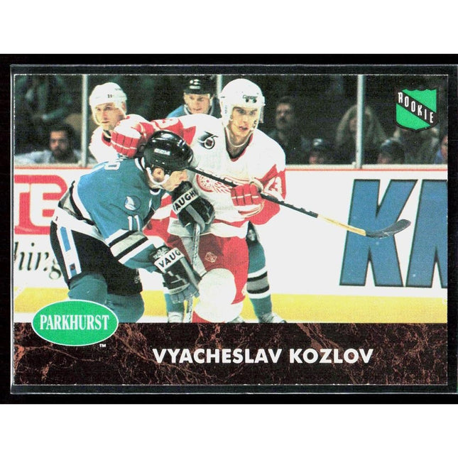 Vyacheslav Kozlov 1991-92 Parkhurst #266 RC Detroit Red Wings