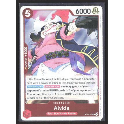 Alvida Adventure on Kami's Island #OP15-003 Rare