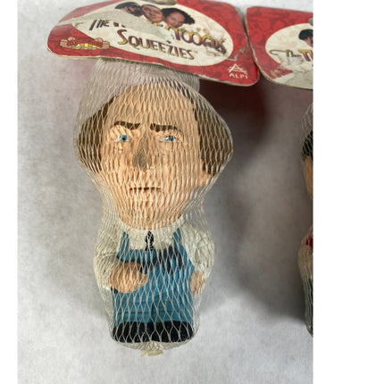 Three Stooges Squeezies 1999 Alpi NIP – Moe, Larry & Curly Set
