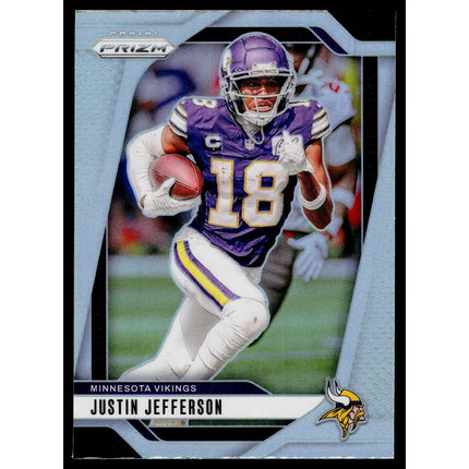 Justin Jefferson 2024 Panini Prizm #187 Minnesota Vikings