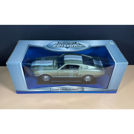 Collector's Editions 1968 Shelby GT-500KR 1:18 Diecast Model Car NIB 10"