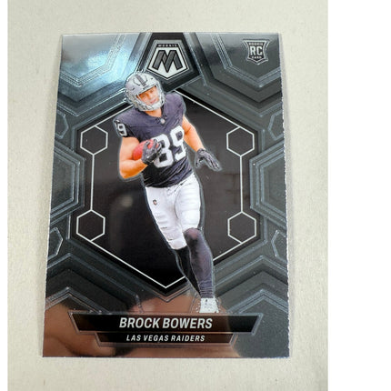 2024 Panini Mosaic Brock Bowers RC #313 Rookie Card Rookies Insert