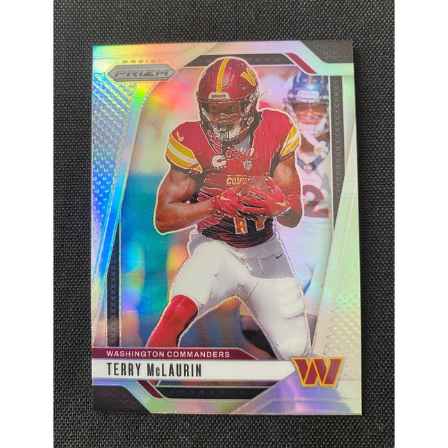 Terry McLaurin 2024 Prizm 289 Commanders Silver