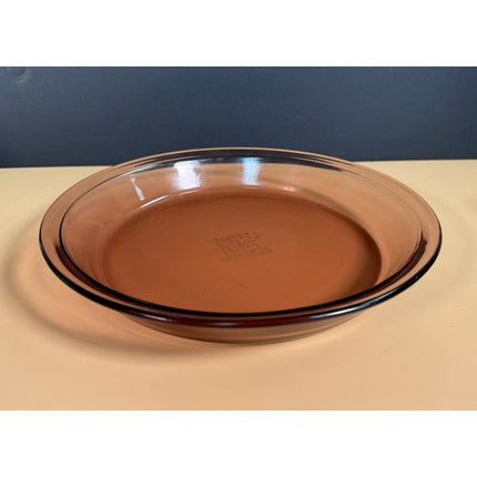 Set of 3 Pyrex Amethyst Purple Glass Pie Plates #209 9.5" Vintage Baking Dishes